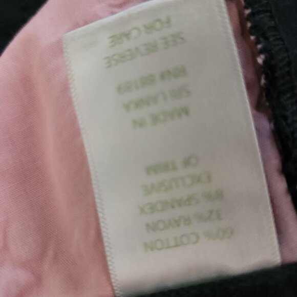 Lilly Pulitzer Short Womens size 10 Mid-Rise Side Zip Black - Picture 13 of 14